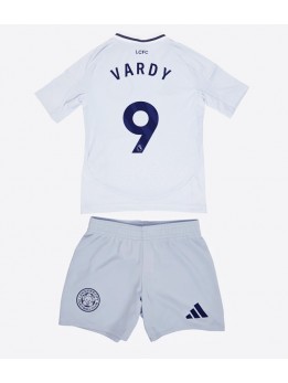 Leicester City Jamie Vardy #9 Replika Tredje Kläder Barn 2024-25 Kortärmad (+ byxor)
